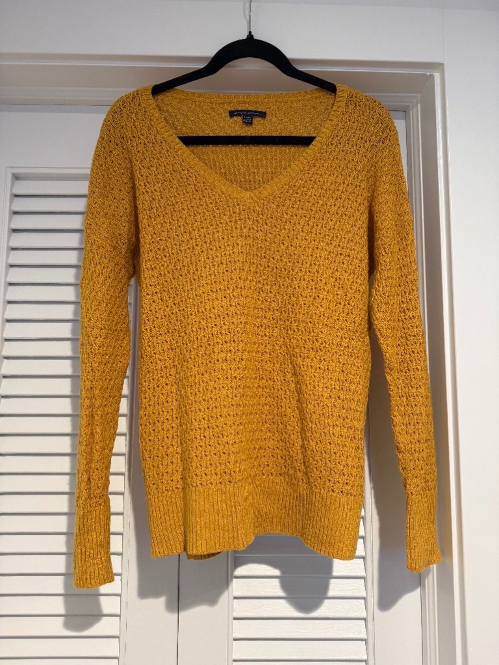 American Eagle, Mustard Sweater, Size S
